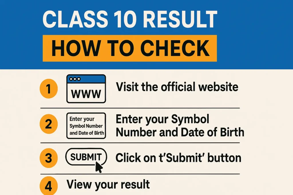 When Will the Result of Class 10 Exam Come Out and How to Check the Result 2 How to Check the Result Class 10
