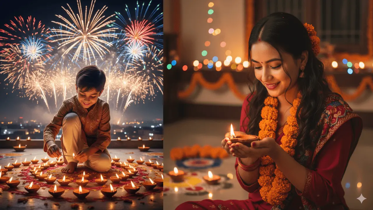 Top Gemini AI Photo Prompts for Diwali 2025 – Separate Ideas for Boys & Girls 2 Top Gemini AI Photo Prompts for Diwali 2025 – Separate Ideas
