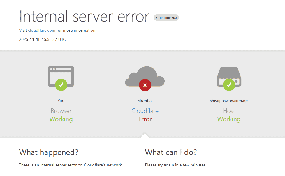 Global Cloudflare Outage Explained